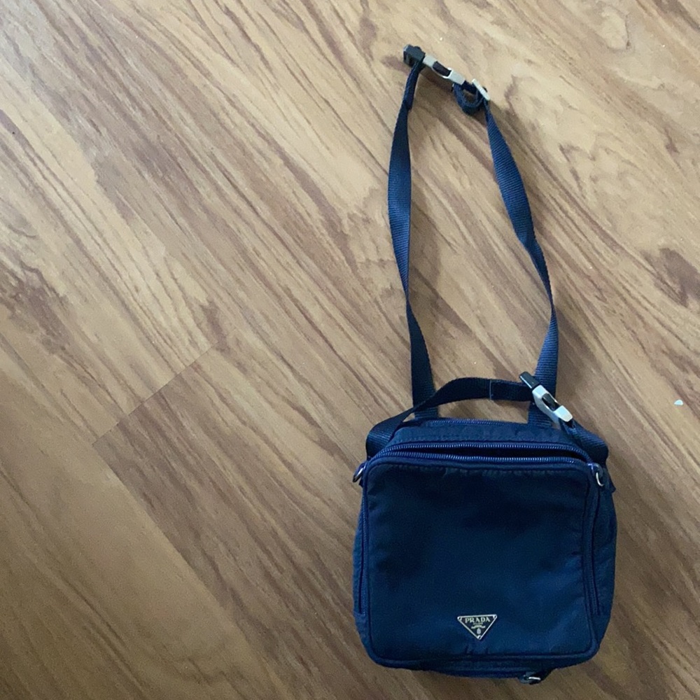 Blue prada fanny pack with authentication card! - Picture 2 of 16